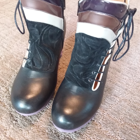 John Fluevog cosmos copernicus boots size 7 - Picture 10 of 15